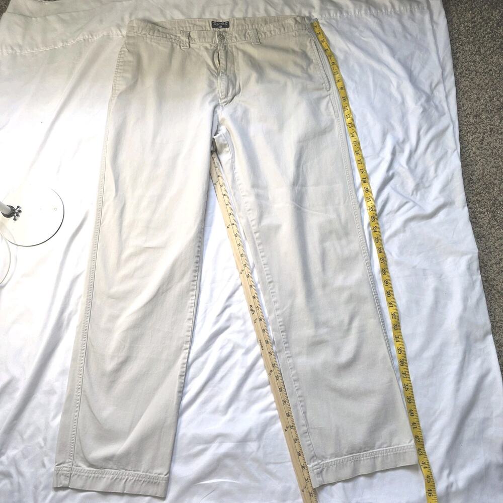 Vtg Polo Ralph Lauren Jeans Made In USA Beige Khaki Chino Pants Men 38x34 Preppy